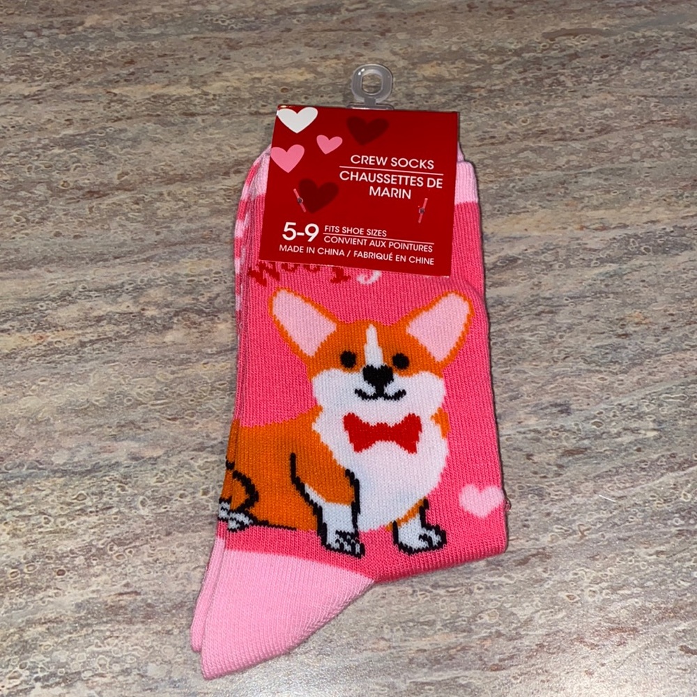 NEW Corgi Socks